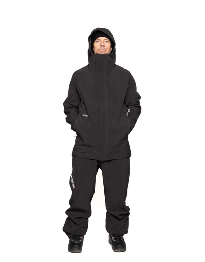 L1 Alpha Mens Snowboard Jacket 2025 | Black